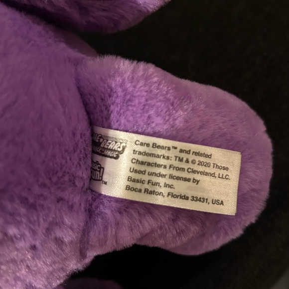 Care Bear Purple Share Bear 14" Plush 2020 - Picture 10 of 10